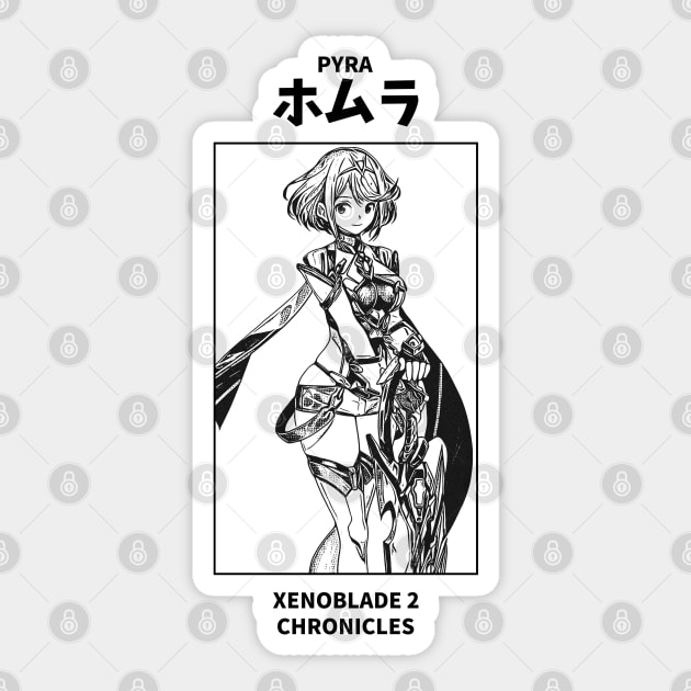 Pyra Xenoblade Chronicles 2 Sticker by KMSbyZet